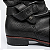 Bota Cano Baixo Bottero Ref. 361734 Cabedal Couro Burnish Cor Preto - Imagem 3