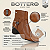 Bota Feminina Cano Curto Bottero - Couro Burnish Caramelo - 346919 - Imagem 4