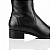 Bota Feminia Cano Longo Ramarim Couro Atanado Napoli Cor: Preto - 345809 - Imagem 6
