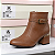 Bota Feminina Cano Curto Modare Napa Floather Zurique Caramelo - 7082.207 - Imagem 3
