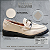 Sapato Mocassim Feminino Vizzano Cabedal Floather Madri Branco Off - 1453.101 - Imagem 7