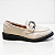 Sapato Mocassim Feminino Vizzano Cabedal Floather Madri Branco Off - 1453.101 - Imagem 1