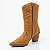 Bota Feminina Texana Western Vizzano Camurção London Caramelo - 3113.101 - Imagem 4