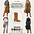 Bota Feminina Texana Western Vizzano Camurção London Caramelo - 3113.101 - Imagem 3