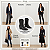 Bota Feminina Vizzano Napa Pele Strech Napa Berlim Preto - 3113.101 - Imagem 2