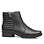 Bota Pegada Feminina Ref. 282008-05 em Couro Burnished Cor: Preto - Imagem 1