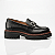 Sapato Feminino Mocassim em Couro Atanado Preto - 377901 - Imagem 1