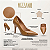 Sapato Feminino Scarpin Vizzano Napa Imperial Caramelo - 1184.1101 - Imagem 3