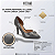 Sapato Feminino Scarpin Vizzano Napa Garda Dark Grey - 1184.1728 - Imagem 3