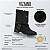 Bota Feminina Cano Médio Vizzano Camurça Strech Duo Preto - 3077.126 - Imagem 2
