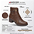 Bota Cano Curto Feminina Mississipi Berteli Cacau - J0801-0002 - Imagem 3