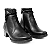 Bota Cano Curto Feminina Mississipi Bertelli Preto - J0781-0001 - Imagem 2