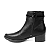 Bota Cano Curto Feminina Mississipi Bertelli Preto - J0781-0001 - Imagem 4