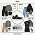 Tênis Qix 90S OG AD Masculino Preto/Azul/Branco - 52010021 - Imagem 2