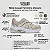Tênis Casual Feminino Vizzano Branco Off Cinza - 1487.203 - Imagem 3