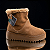 Bota Feminina Bottero Cano Baixo em Camurça Bovina Bege - 379201 - Imagem 8