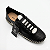 Tênis Casual Bottero em Couro Burnish Preto/Off White - 374110 - Imagem 4