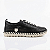 Tênis Casual Bottero em Couro Burnish Preto/Off White - 374110 - Imagem 1