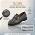 Sapato Feminino Mocassim Vizzano Napa Garda Cor: Dark Grey - 1453.105 - Imagem 2