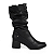 Bota Feminina Mississipi Cabedal Aranni Preto - J0831-0001 - Imagem 1