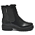Bota Feminina Coturno Via Marte Preto - 245-011-01 - Imagem 6
