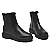Bota Feminina Coturno Via Marte Preto - 245-011-01 - Imagem 4