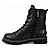 Bota Feminina Modelo Coturno em Couro Cravo e Canela Cor: Preto - 85653C_66 - Imagem 2