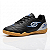 Tênis de Futsal Indoor Dalpont Iron Adulto - Preto / Prata / Azul - Imagem 4