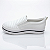 Tênis Feminino Casual Quiz Cabedal New Mestiço Branco - 65-1791-04 - Imagem 6