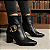 Bota Feminina Cano Curto Ramarim em Couro Fall/Preto - 2659103-0004 - Imagem 2