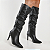 Bota Feminina em Couro Via Marte Preta - 345-009-01 - Imagem 3