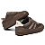 Tênis Feminino Casual Via Marte Cabedal Textil Chia/Cinnamon/Brown - 362-003-02 - Imagem 2