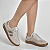 Tênis Casual Feminino Via Marte Cabedal Textil Cor Porcelana -  362-003-01 - Imagem 4