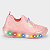 Tênis Infantil de Menina Luzinho Bibi Roller Celebration 3.0 Lycra Cor: Rosa Doce - 1252050 - Imagem 1