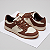 Tênis Feminino Casual Quiz Cabedal Nobucado Terra/Off White - 69-1851-08 - Imagem 2