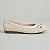 Sapatilha Modare Cabedal Tela Fioucci / Napa Cor: Branco Off - 7016.1011 - Imagem 1