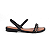 Sandália Mississipi Enfeite Pewter Santine Rives Preto - J2781-0004 - Imagem 7