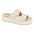 Chinelo Modare Cabedal Tela Fiorucci/MIlano Off White - 7200.104 - Imagem 4