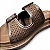 Chinelo Modare Cabedal Tela Fiorucci/MIlano Cacau - 7200.104 - Imagem 7