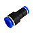 União Redutora PU 12mm x 8mm - Imagem 1
