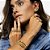 Brinco com Quatro Esferas e Cometa Cravejado de Zircônias Ear Cuff banhado em ouro 18k - Imagem 3