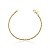 Pulseira Malha Cordão Baiano 2mm Banhada a Ouro 18k - Imagem 2