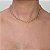 Choker Elos Ovais Folheado a Ouro - Imagem 1