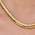 Choker Escama 8mm Folheada a Ouro 18k - Imagem 2