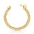 Pulseira Cinco Voltas com Bolinhas Banhada a Ouro - Imagem 1