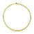 Choker em Malha Laminada 3mm Lisa Banhada a Ouro 18k - Imagem 1