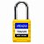 CADEADO BLOQUEIO LOTO PLASTICO HASTE METAL / 01 CH / 38X6,3MM - Imagem 1