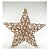 Enfeite Estrela de Natal Aramada (Dourado) 40cm - Imagem 1