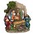 Mini Presépio Sagrada Família c/Globo de Natal (Colorido) 12,2cm - Imagem 1