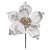 Haste Magnolia Natal Aveludado (Off White) 18cm - Imagem 1
